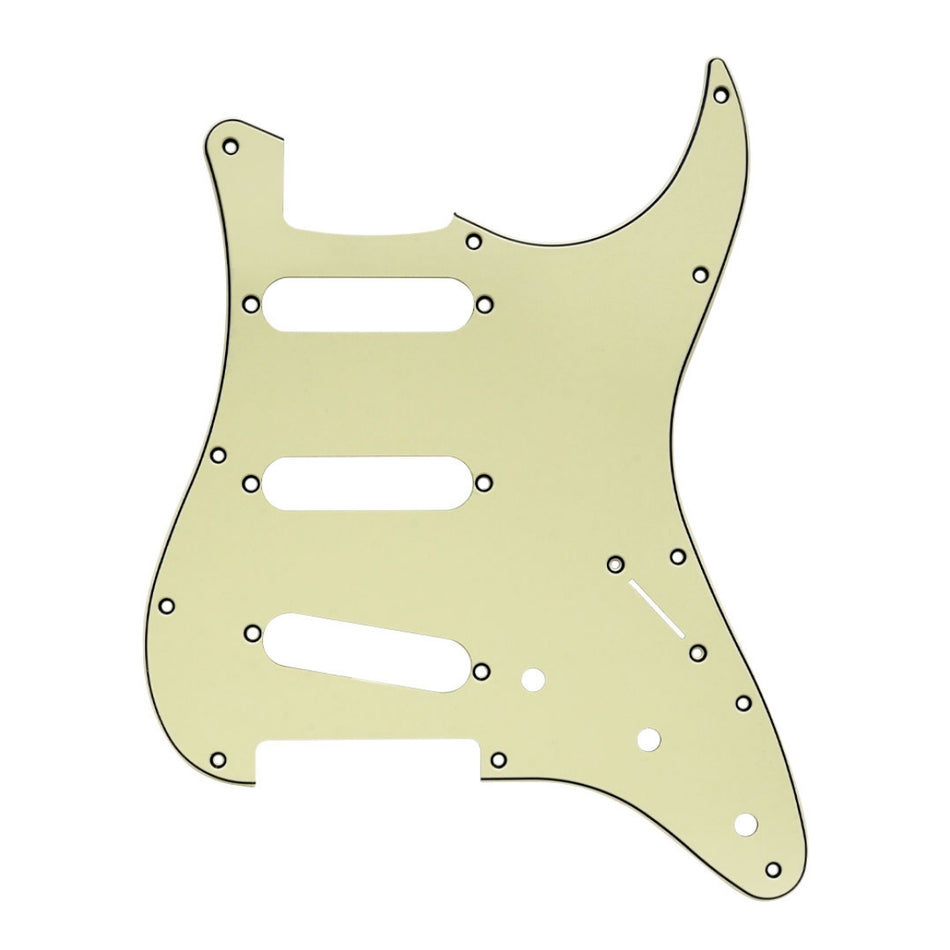 Hosco 11 Hole Pickguard for Stratocaster Guitar (S-S-S) by Jobois