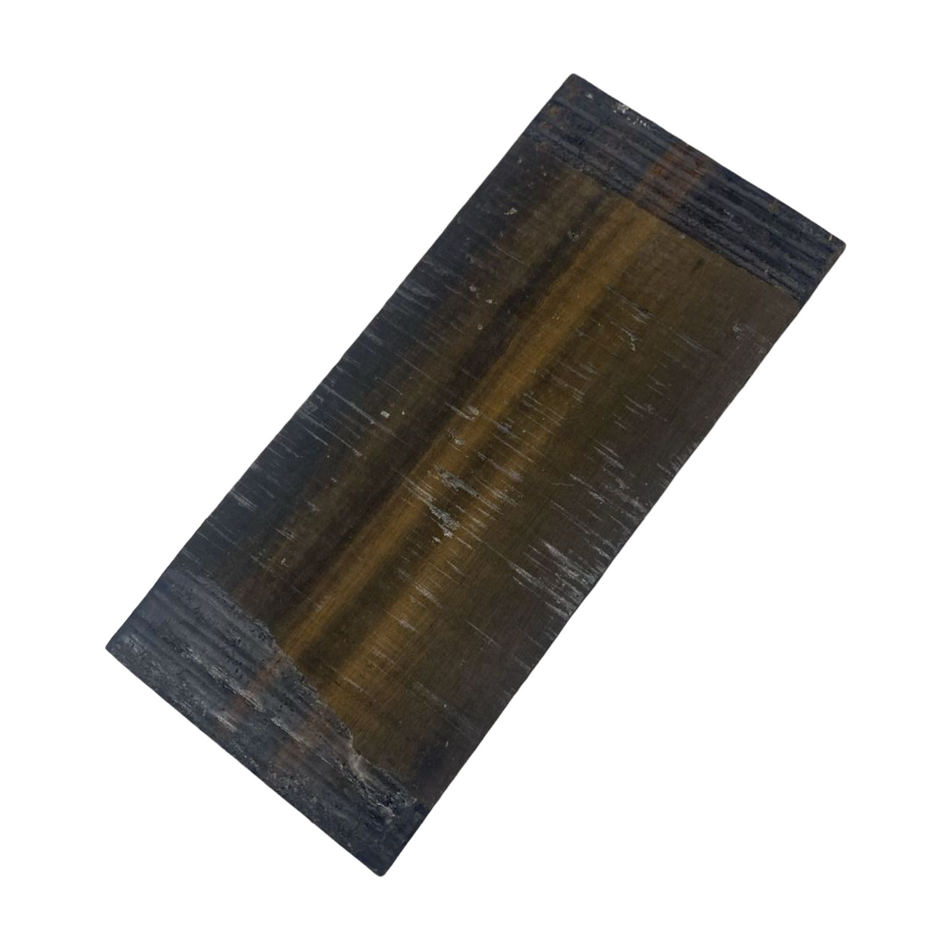 Diapasón de guitarra de ébano de Gabón defectuoso en blanco 21" x 2-3/4" x 3/8" 