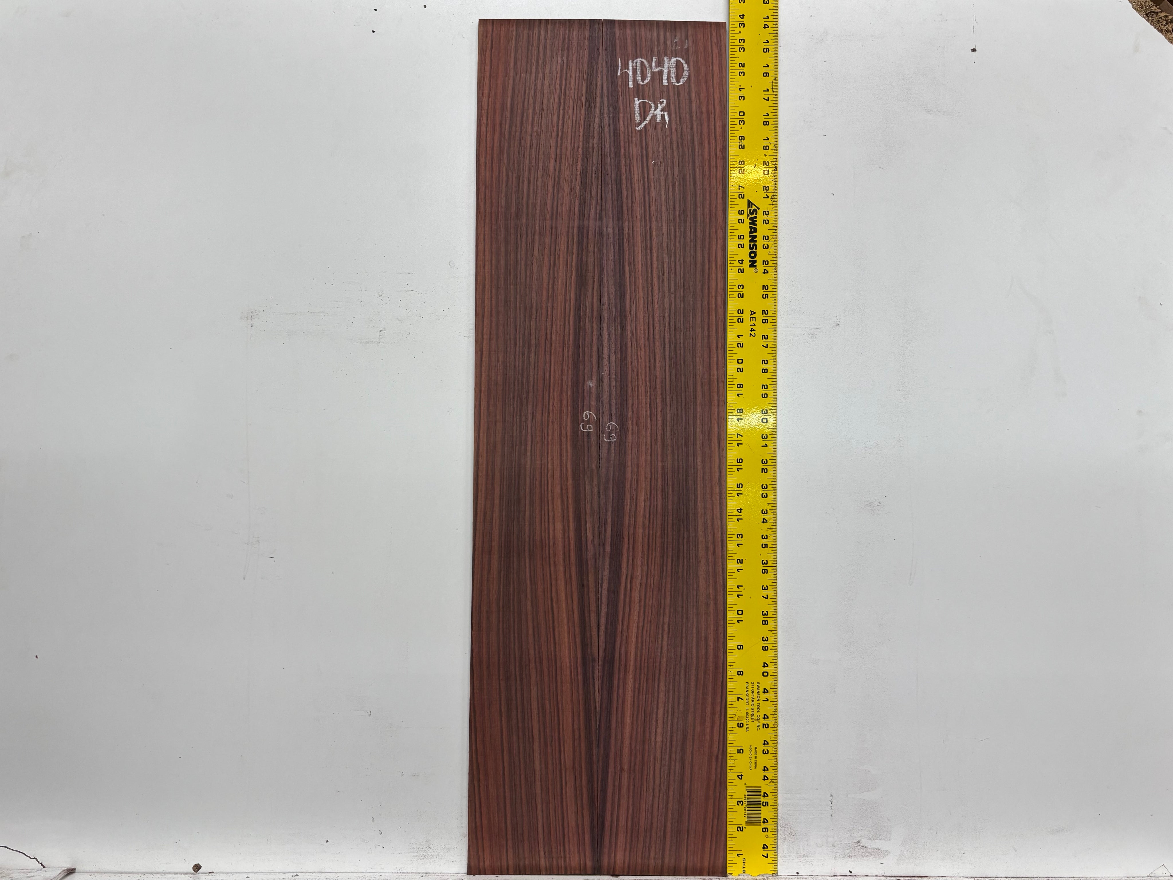 Royal Indian Rosewood Dreadnought Guitar Back & Side Set #4040 - Exotic Wood Zone