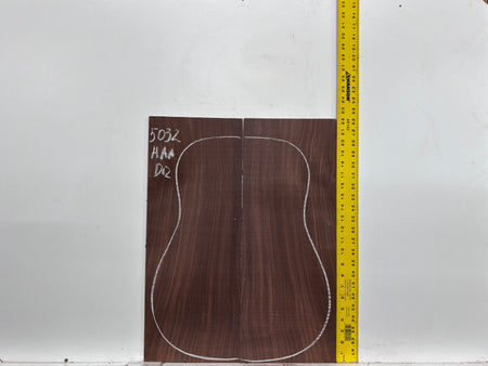 East Indian Rosewood Dreadnought AAA Grade Guitar Back & Side Set #5032 - Exotic Wood Zone
