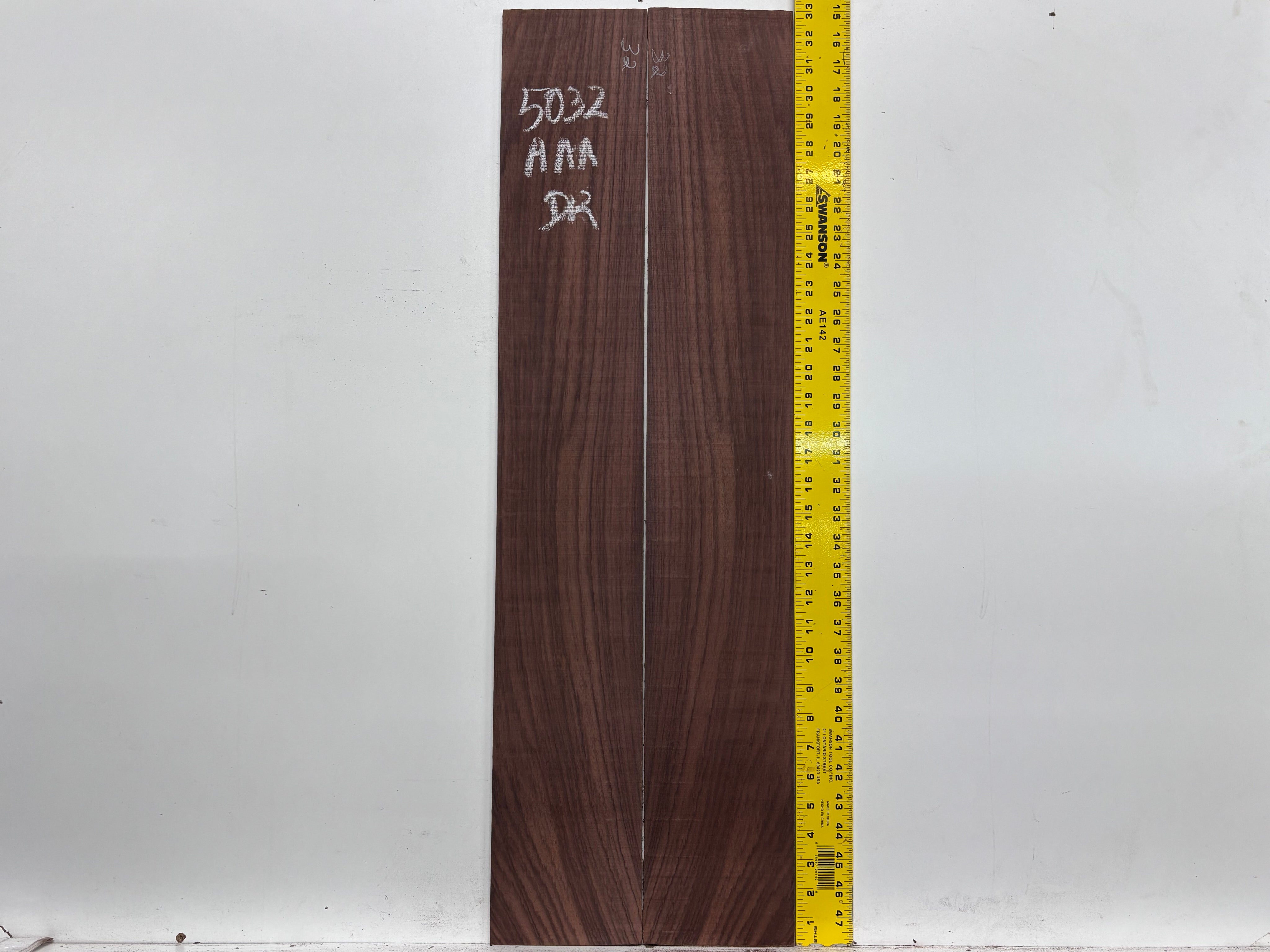 East Indian Rosewood Dreadnought AAA Grade Guitar Back & Side Set #5032 - Exotic Wood Zone