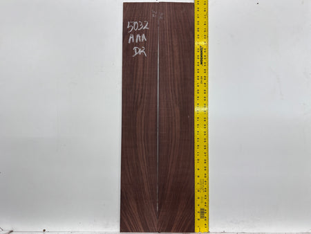 East Indian Rosewood Dreadnought AAA Grade Guitar Back & Side Set #5032 - Exotic Wood Zone