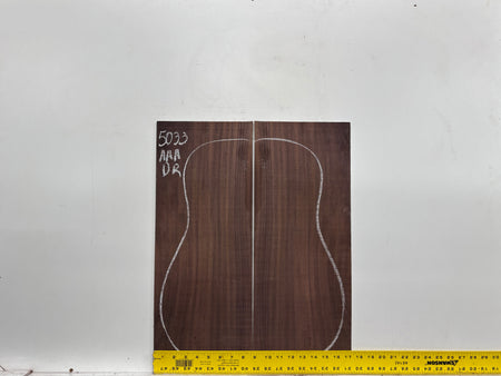 East Indian Rosewood Dreadnought AAA Grade Guitar Back & Side Set #5033 - Exotic Wood Zone