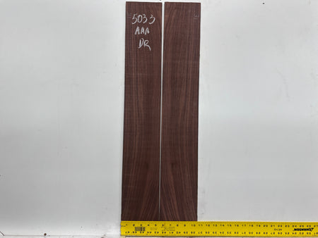 East Indian Rosewood Dreadnought AAA Grade Guitar Back & Side Set #5033 - Exotic Wood Zone