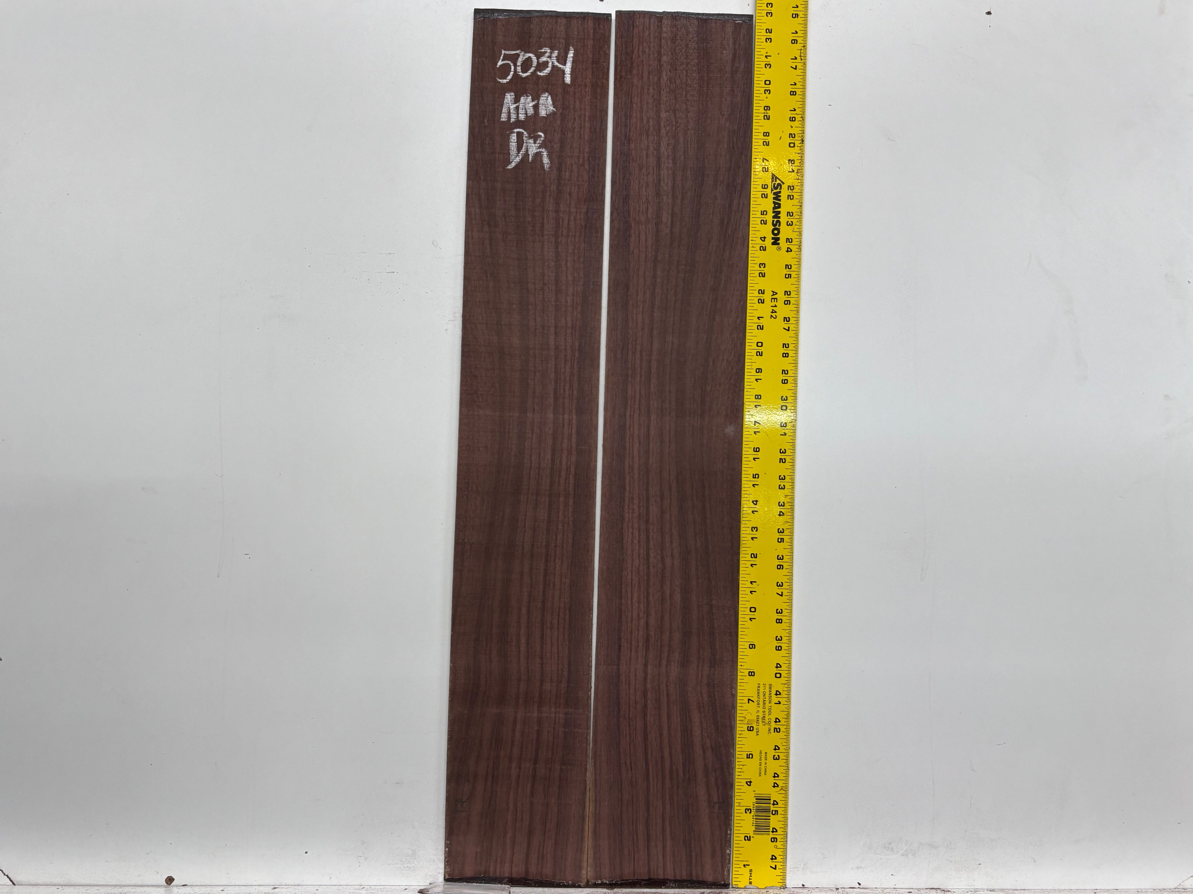 East Indian Rosewood Dreadnought AAA Grade Guitar Back & Side Set #5034 - Exotic Wood Zone