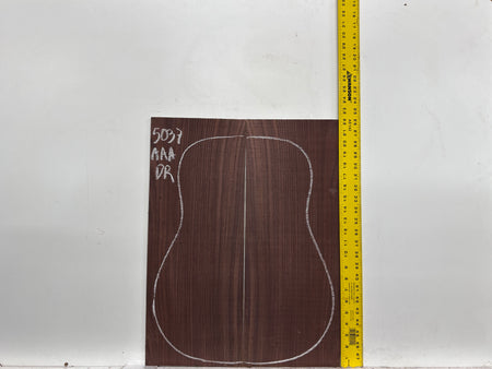 East Indian Rosewood Dreadnought AAA Grade Guitar Back & Side Set #5037 - Exotic Wood Zone