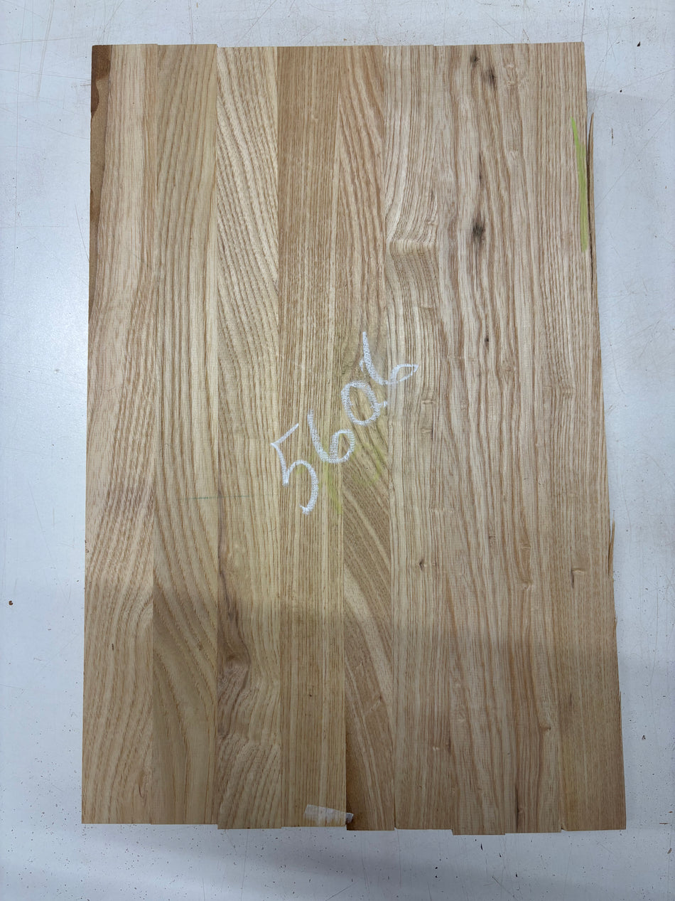 4 Piece Glued, White Ash Guitar Body Blank -21" x 14" x 2"    #5606