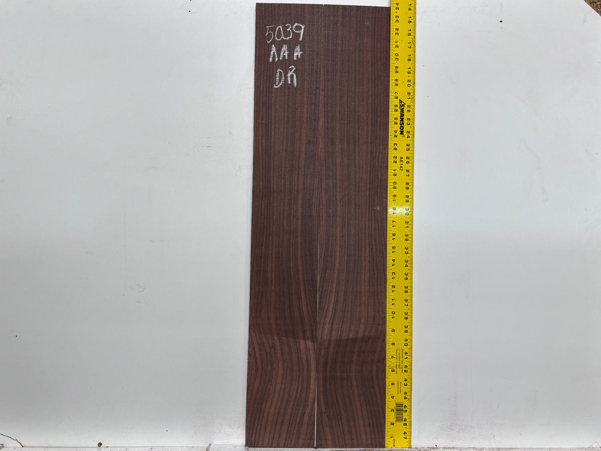 East Indian Rosewood Dreadnought AAA Grade Guitar Back & Side Set #5039 - Exotic Wood Zone