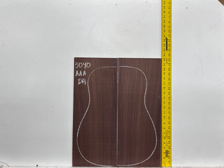 East Indian Rosewood Dreadnought AAA Grade Guitar Back & Side Set #5040 - Exotic Wood Zone