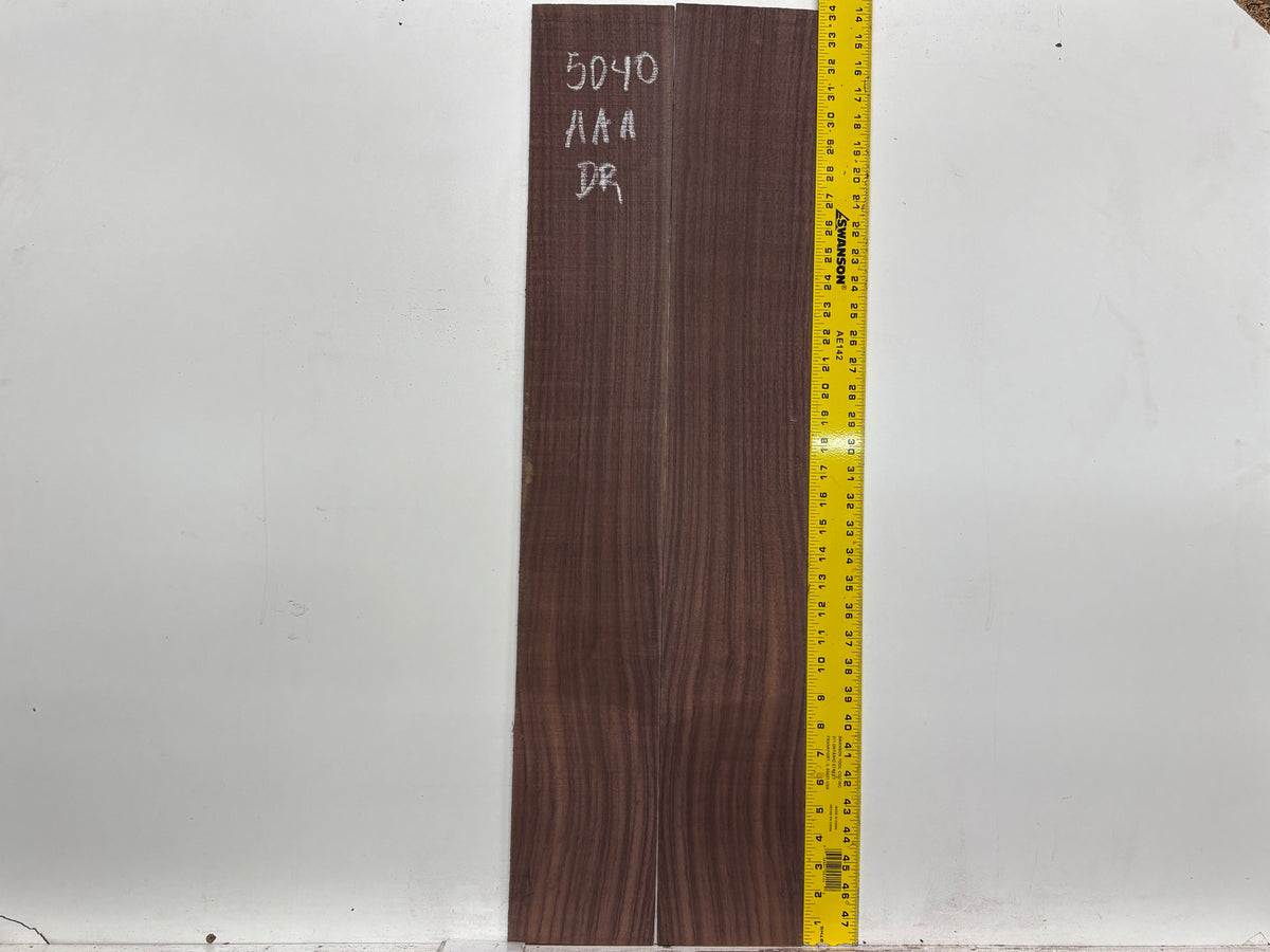 East Indian Rosewood Dreadnought AAA Grade Guitar Back & Side Set #5040 - Exotic Wood Zone