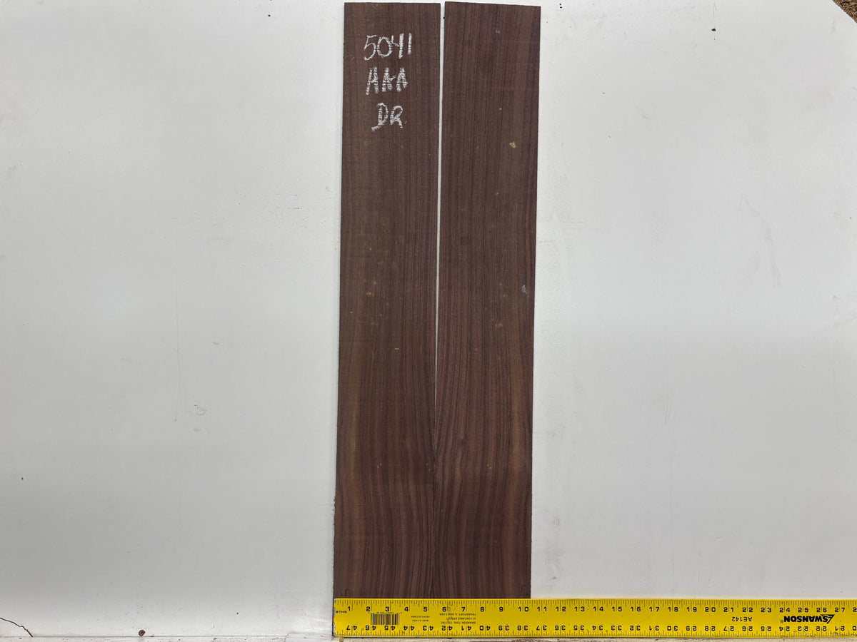 East Indian Rosewood Dreadnought AAA Grade Guitar Back & Side Set #5041 - Exotic Wood Zone