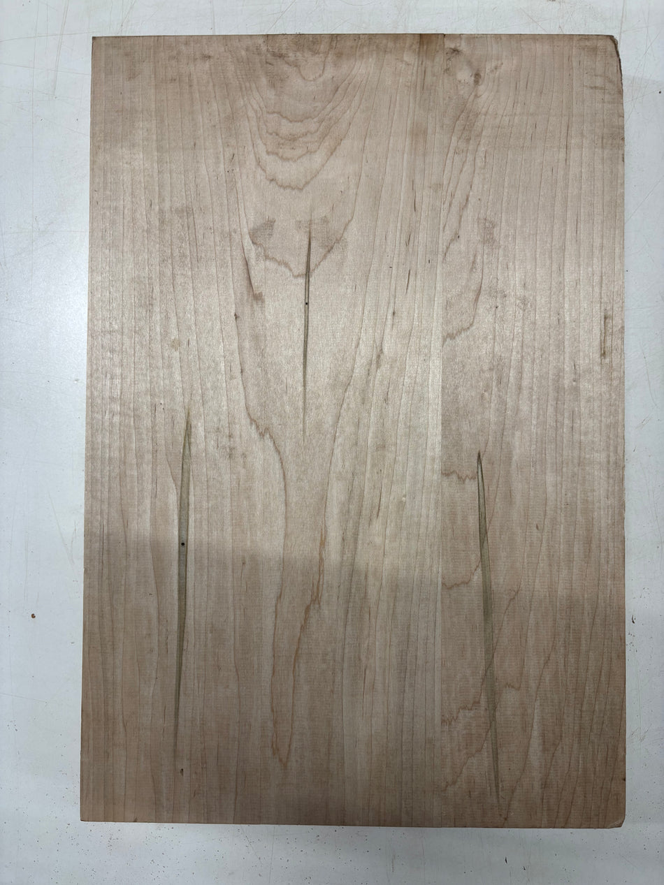 3 Piece, Ambrosia Maple Glued Body Blank  21"x14"x1-3/4"  #5610