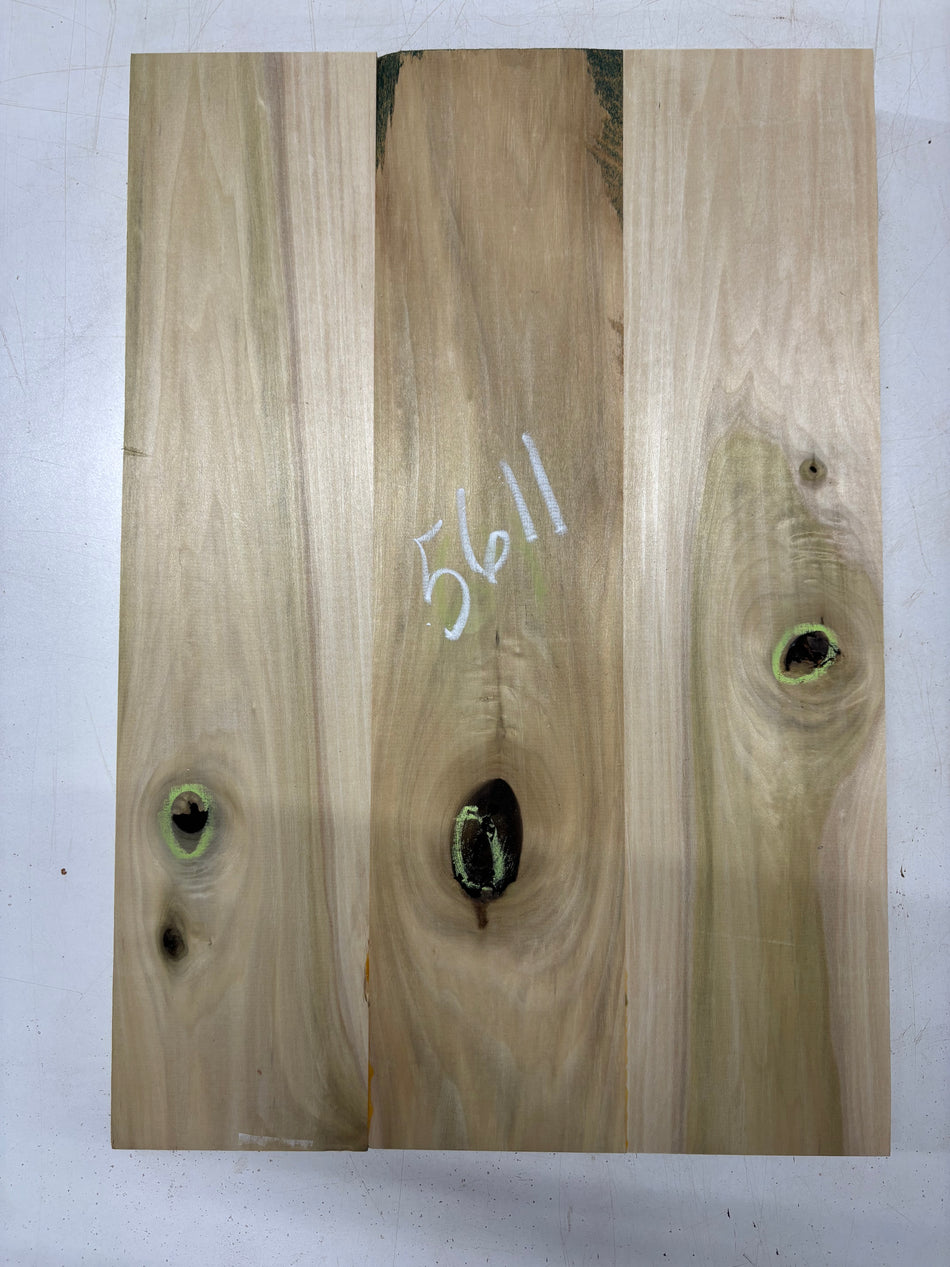 3 Piece, Poplar Body Blank  21"x14-1/2"x1-7/8" #5611
