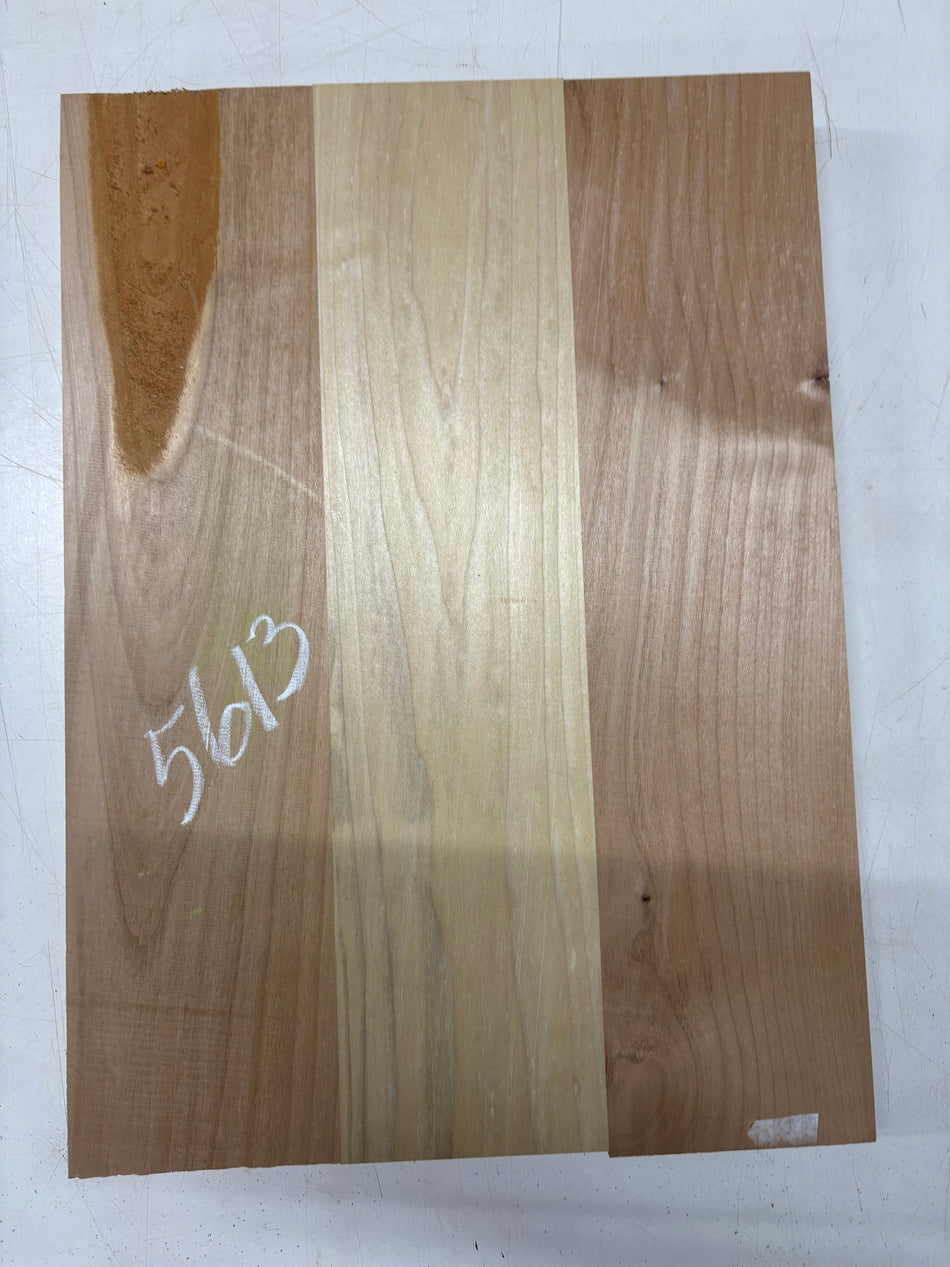 3 Piece, 2 Species Red Alder + Poplar Body Blank 21"x15"x1-3/4"  #5613