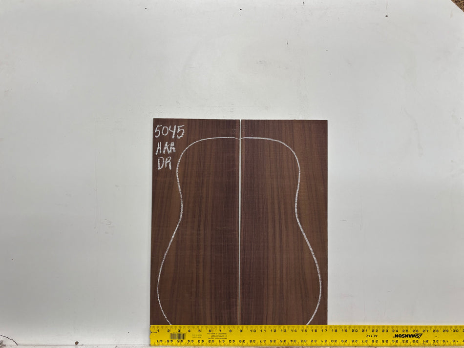 East Indian Rosewood Dreadnought AAA Grade Guitar Back & Side Set #5045 - Exotic Wood Zone