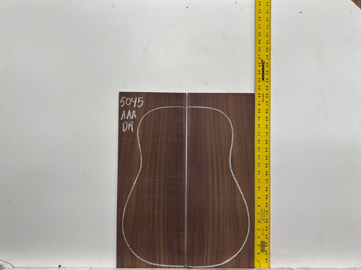 East Indian Rosewood Dreadnought AAA Grade Guitar Back & Side Set #5045 - Exotic Wood Zone