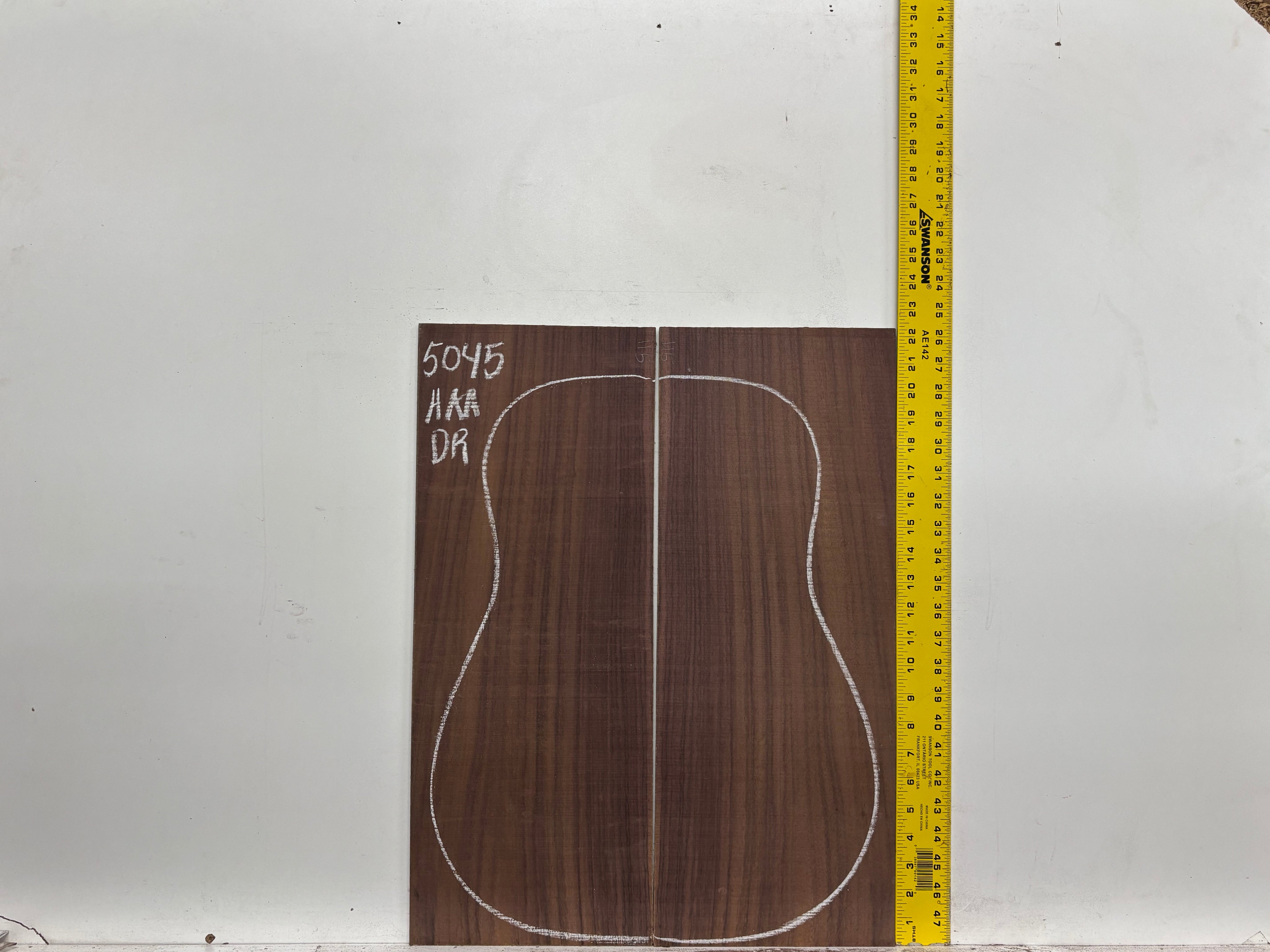 East Indian Rosewood Dreadnought AAA Grade Guitar Back & Side Set #5045 - Exotic Wood Zone