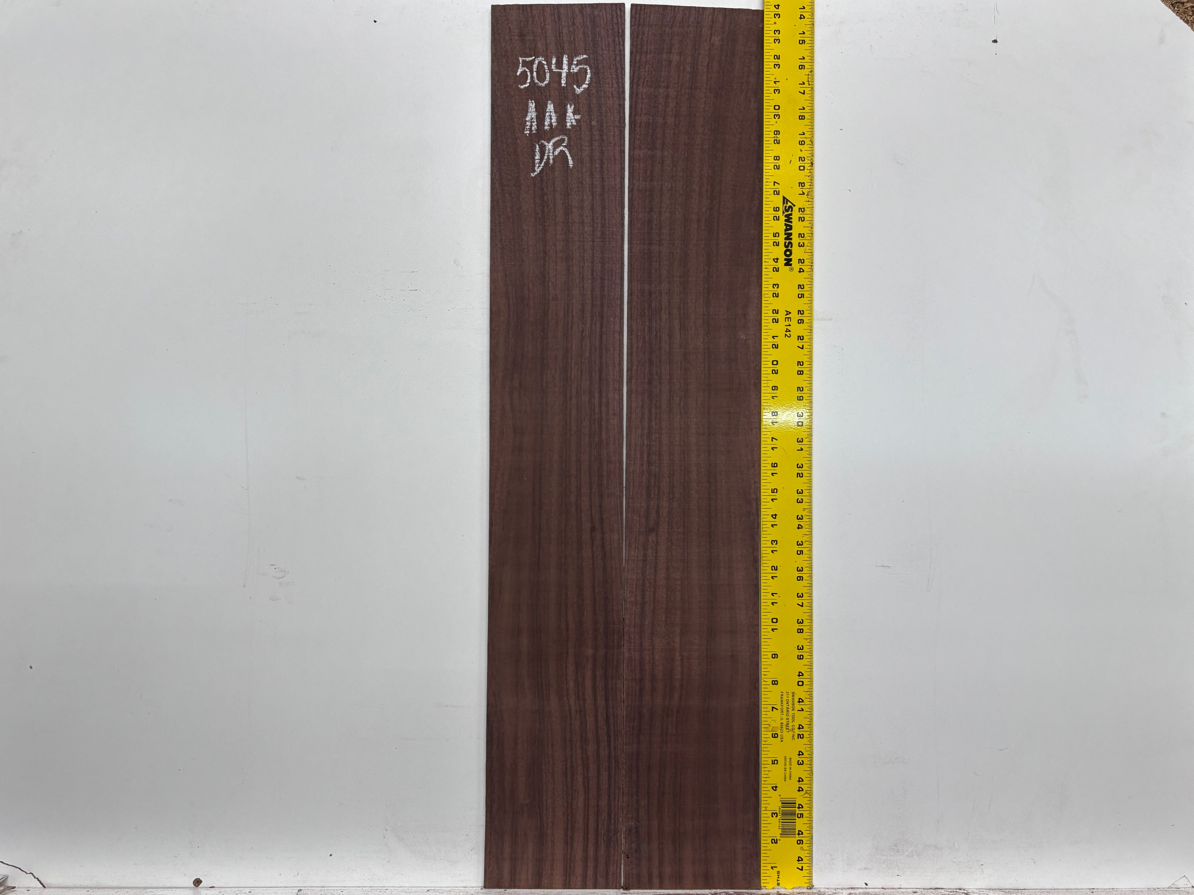 East Indian Rosewood Dreadnought AAA Grade Guitar Back & Side Set #5045 - Exotic Wood Zone