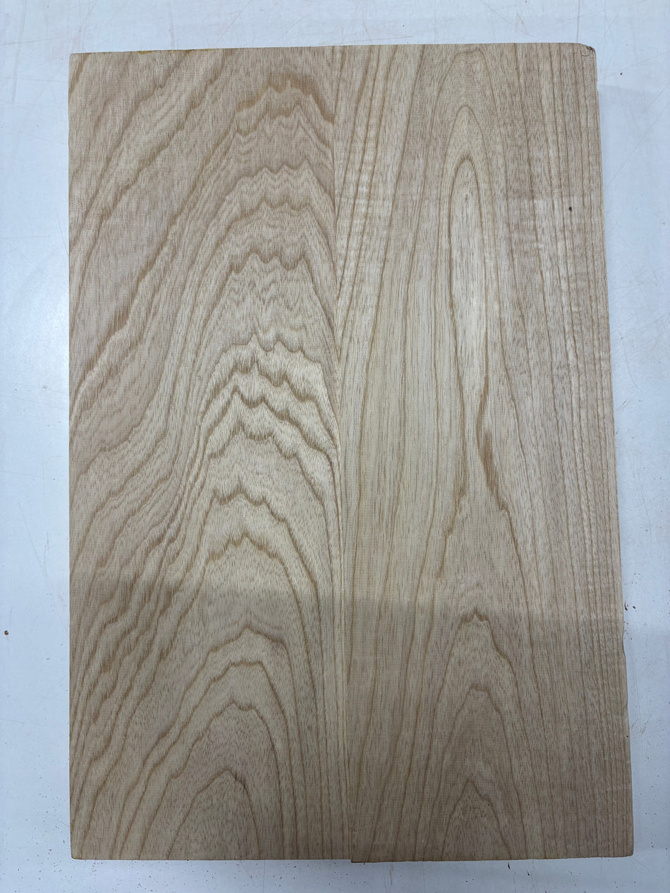 2 Pieces Glued, Swamp Ash Body Blank 21"x14"x1-3/4"  #5618