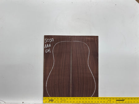 East Indian Rosewood Dreadnought AAA Grade Guitar Back & Side Set #5050 - Exotic Wood Zone