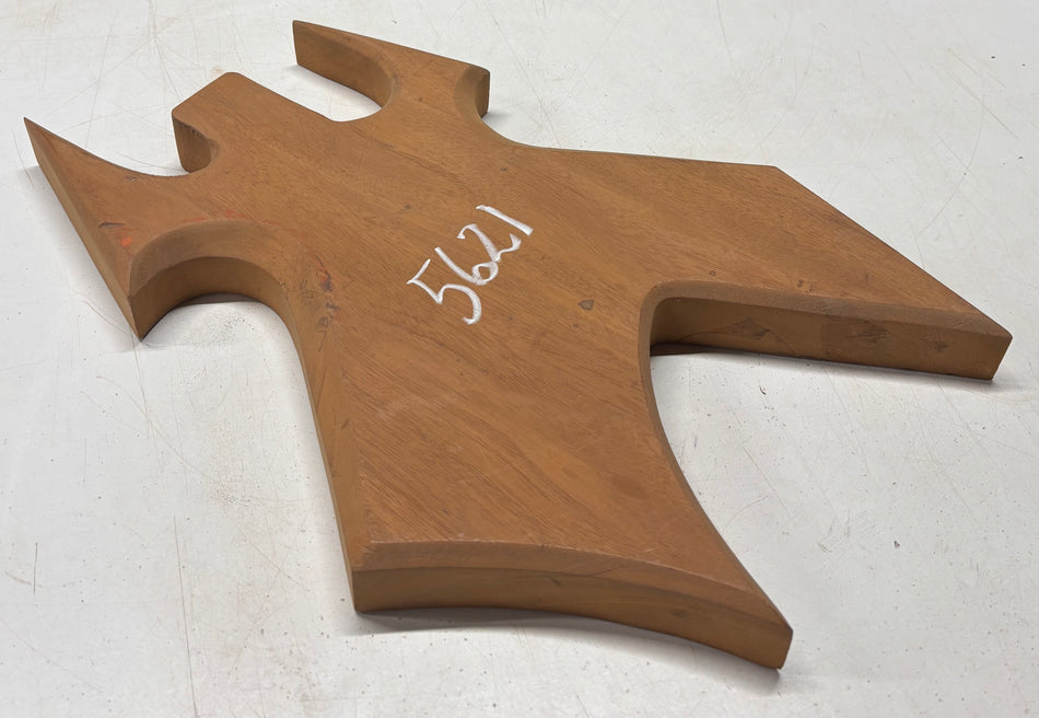 Pre Cut #Model WLC 2 Pieces Glued Mahogany, Body Blank 20"x13-3/4"x1-3/4"#5621