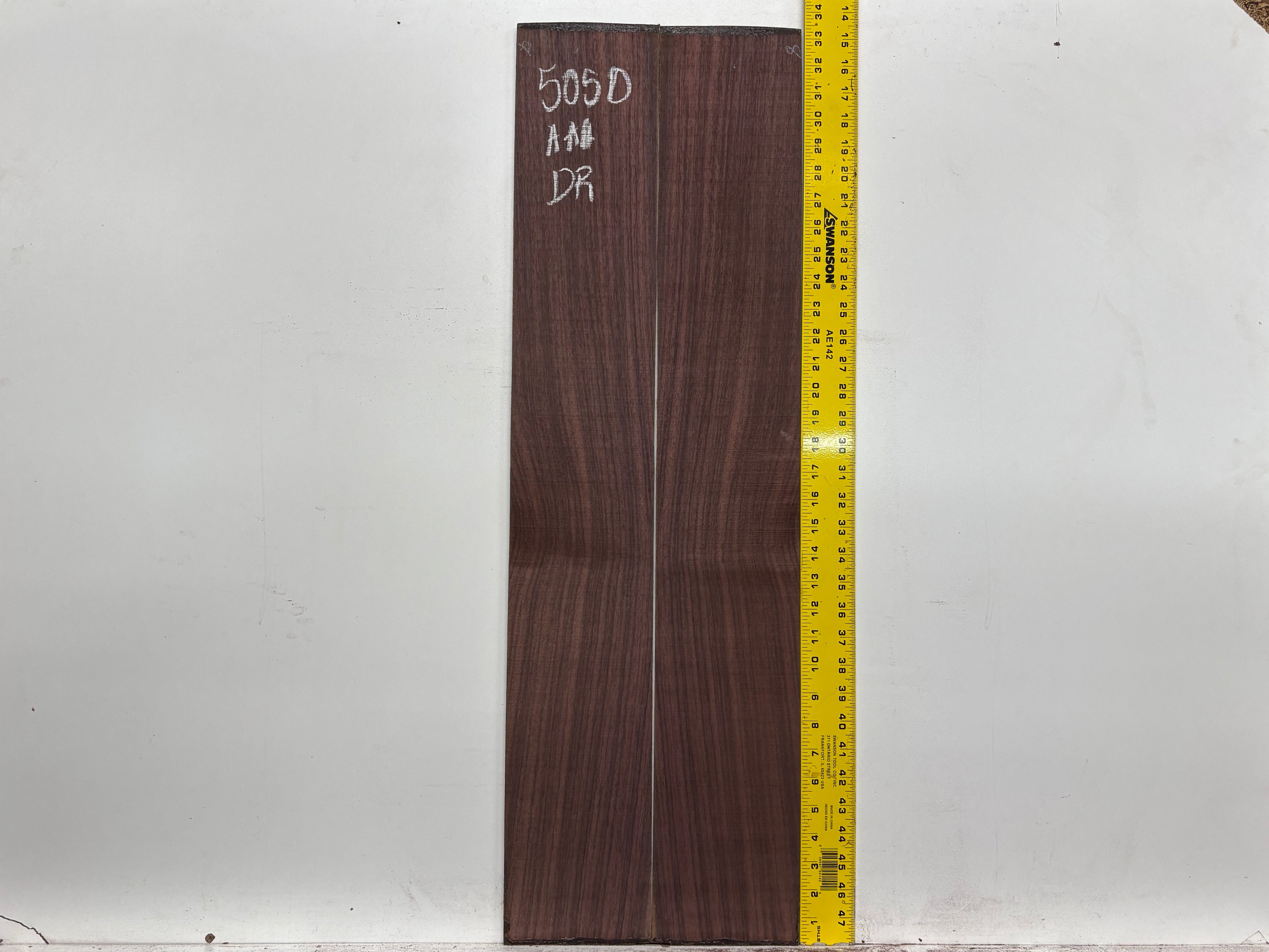 East Indian Rosewood Dreadnought AAA Grade Guitar Back & Side Set #5050 - Exotic Wood Zone