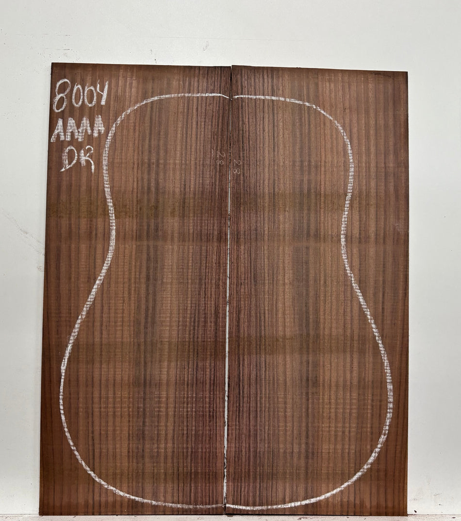 East Indian Rosewood Dreadnought Guitar Back Set #8004 - Exotic Wood Zone