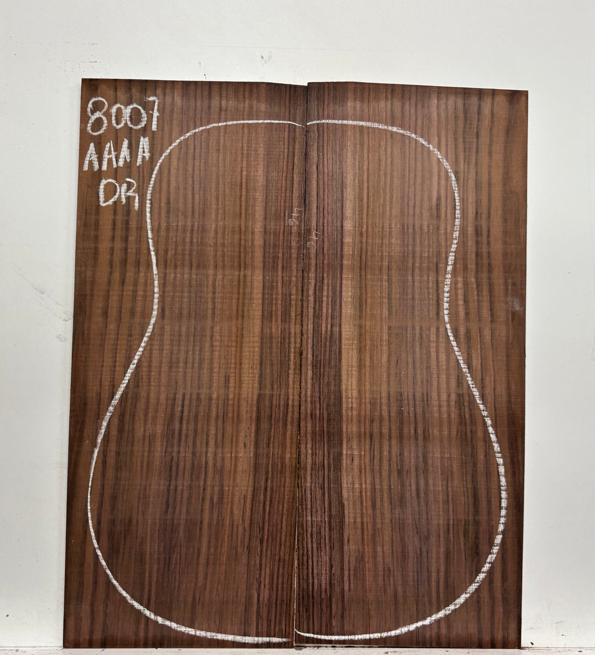 East Indian Rosewood Dreadnought Guitar Back Set #8007 - Exotic Wood Zone