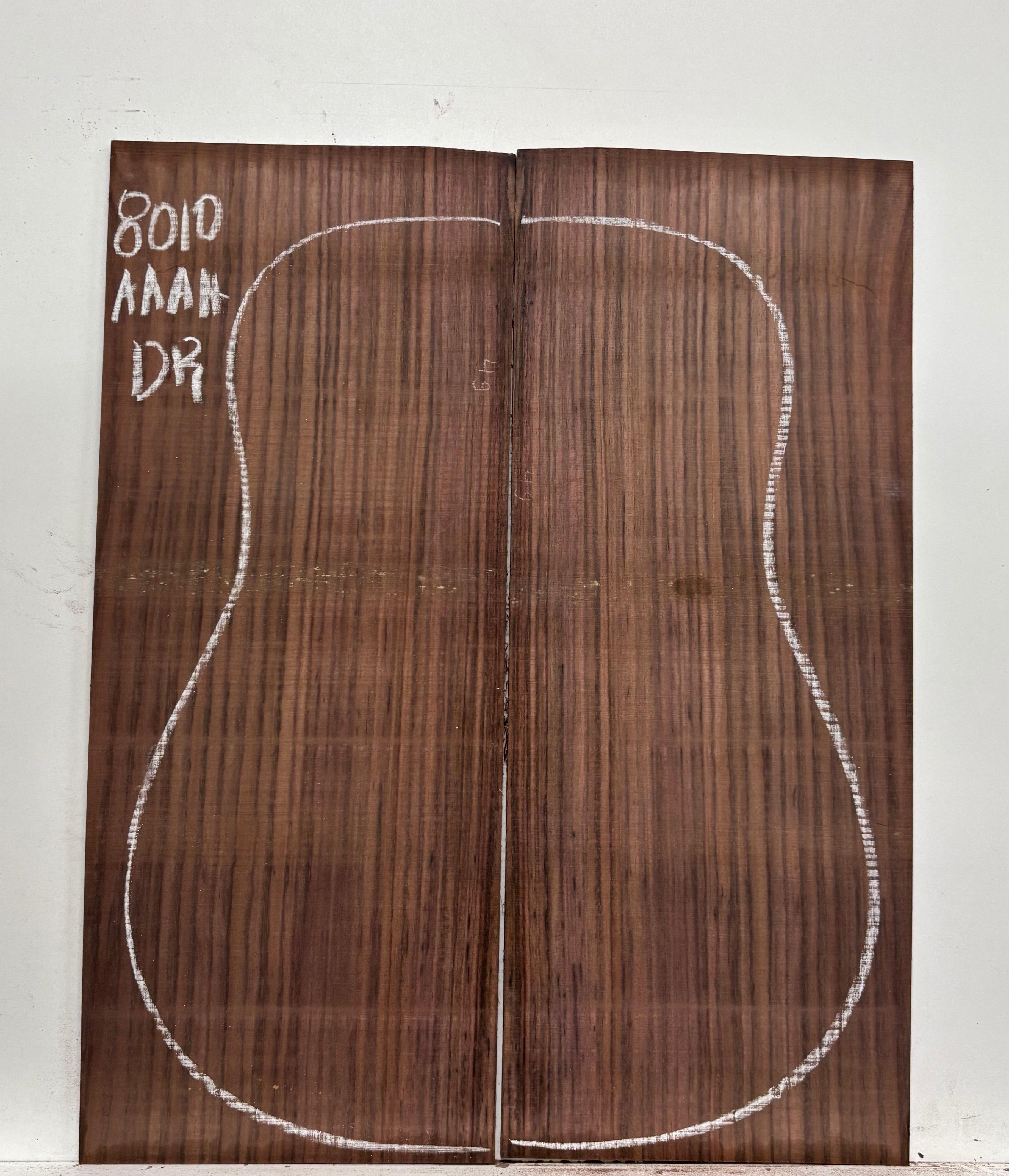 East Indian Rosewood Dreadnought Guitar Back Set #8010 - Exotic Wood Zone