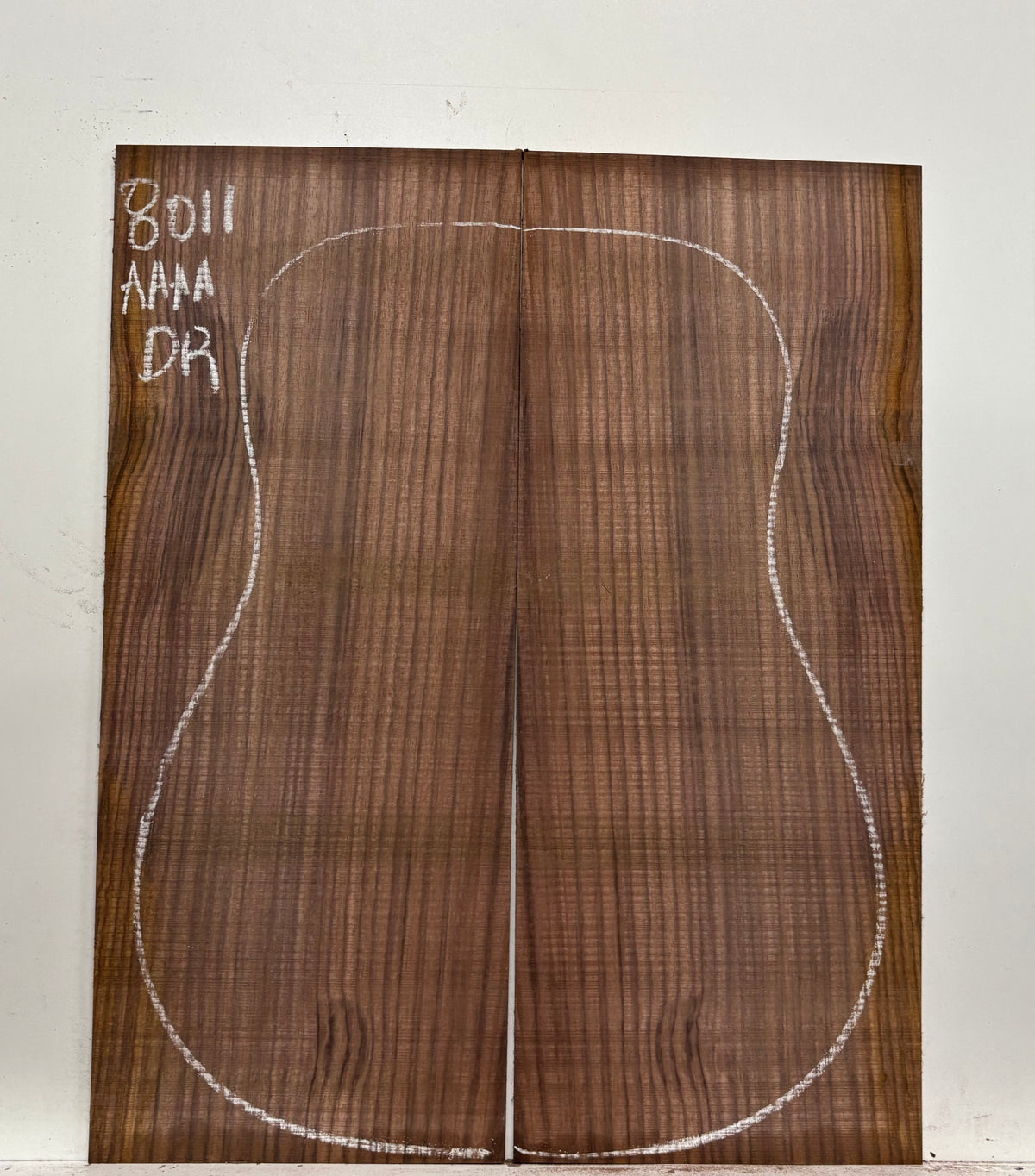 East Indian Rosewood Dreadnought Guitar Back Set #8011 - Exotic Wood Zone