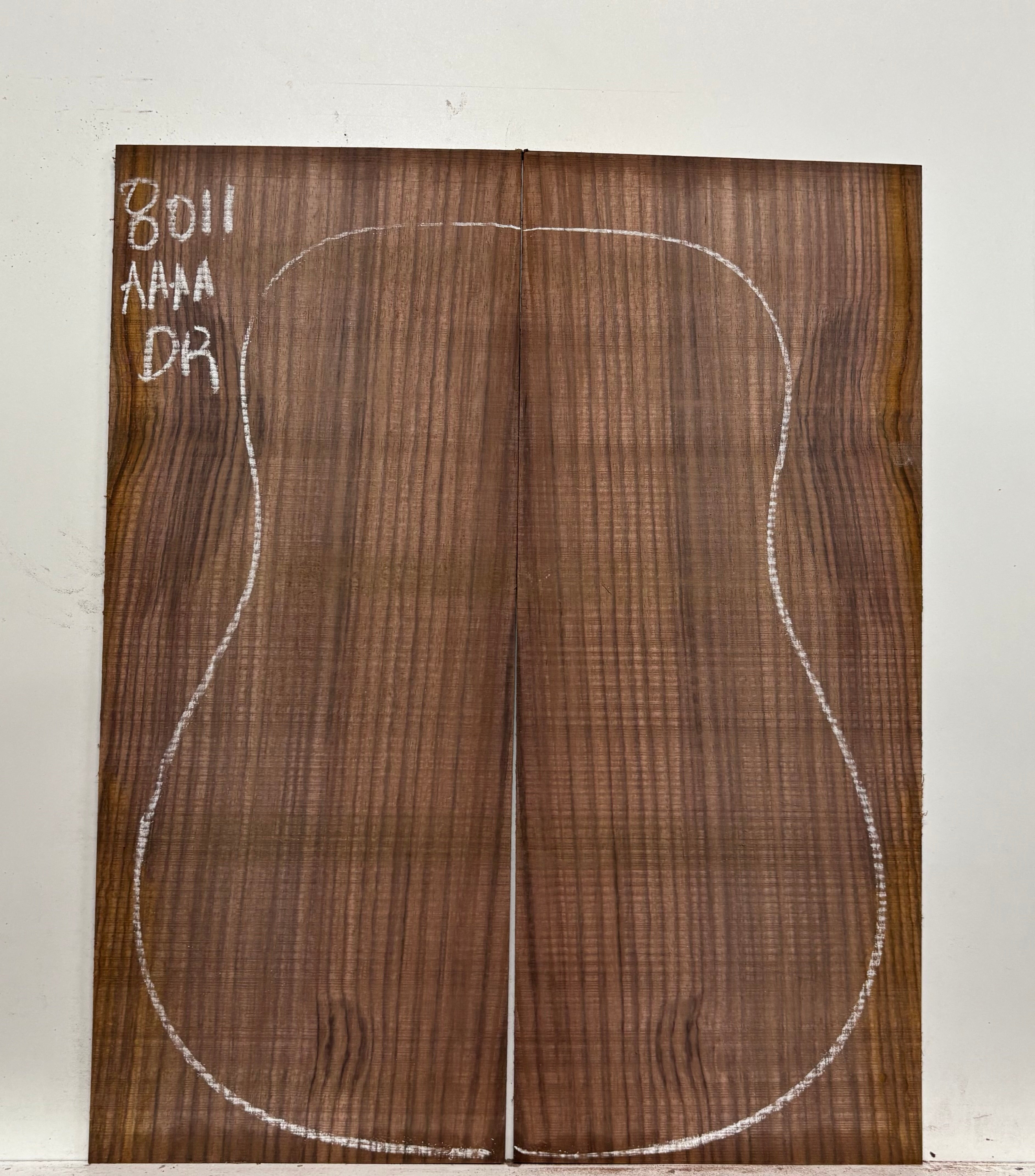 East Indian Rosewood Dreadnought Guitar Back Set #8011 - Exotic Wood Zone