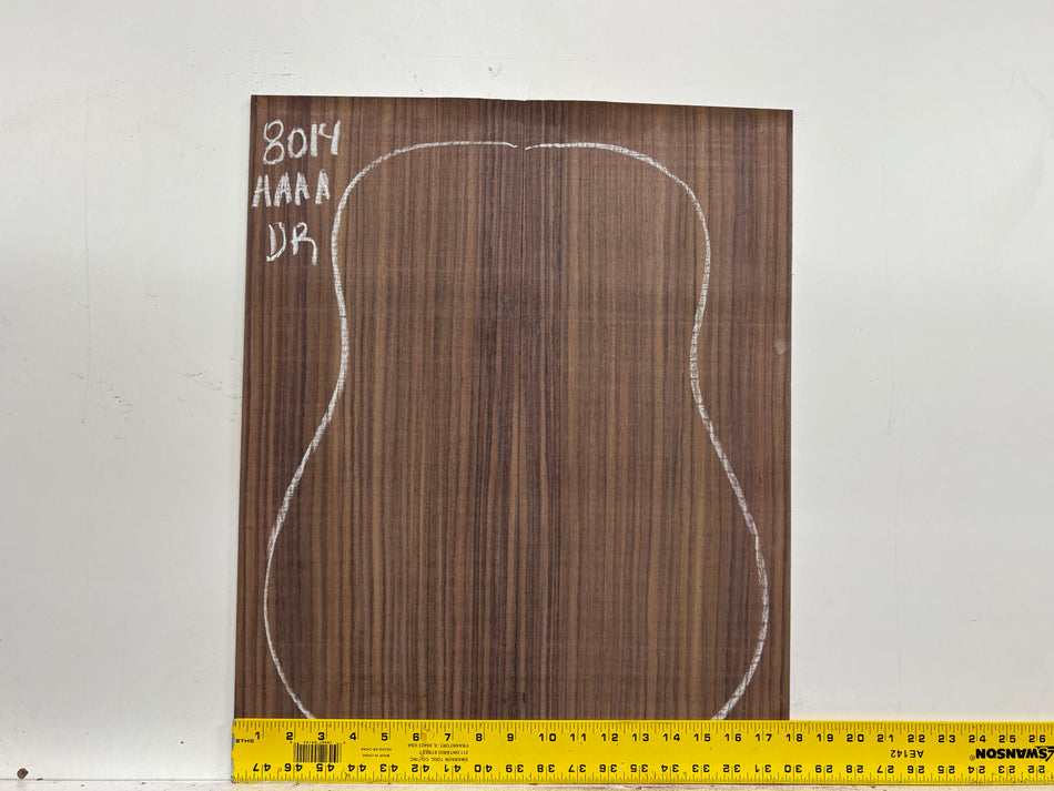 East Indian Rosewood Dreadnought Guitar Back Set #8014 - Exotic Wood Zone