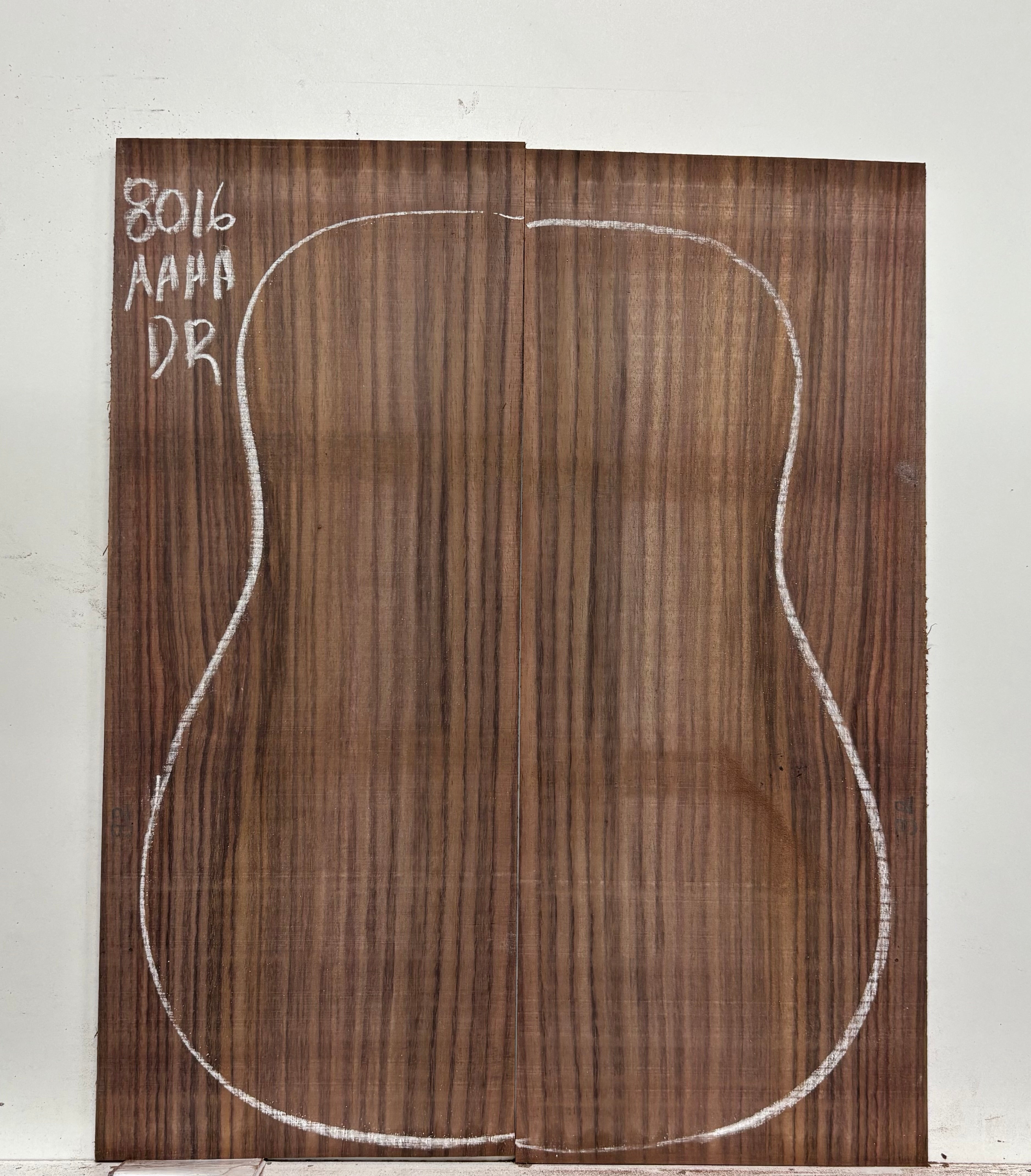 East Indian Rosewood Dreadnought Guitar Back Set #8016 - Exotic Wood Zone