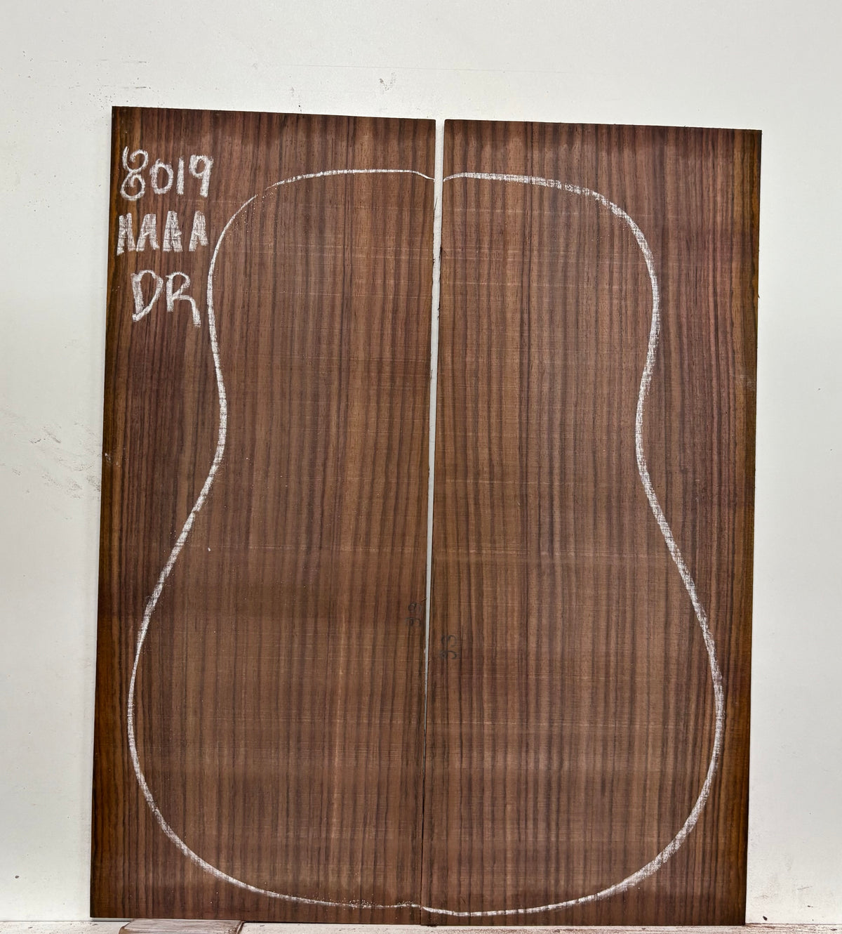 East Indian Rosewood Dreadnought Guitar Back Set #8019 - Exotic Wood Zone