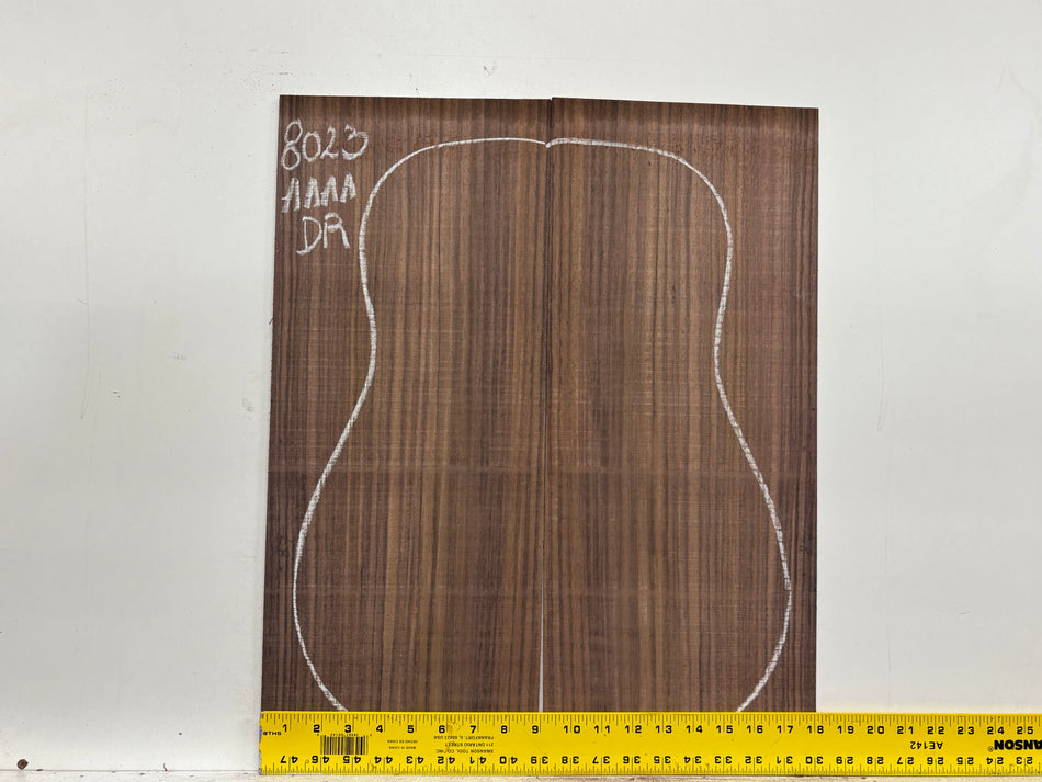 East Indian Rosewood Dreadnought Guitar Back Set #8023 - Exotic Wood Zone