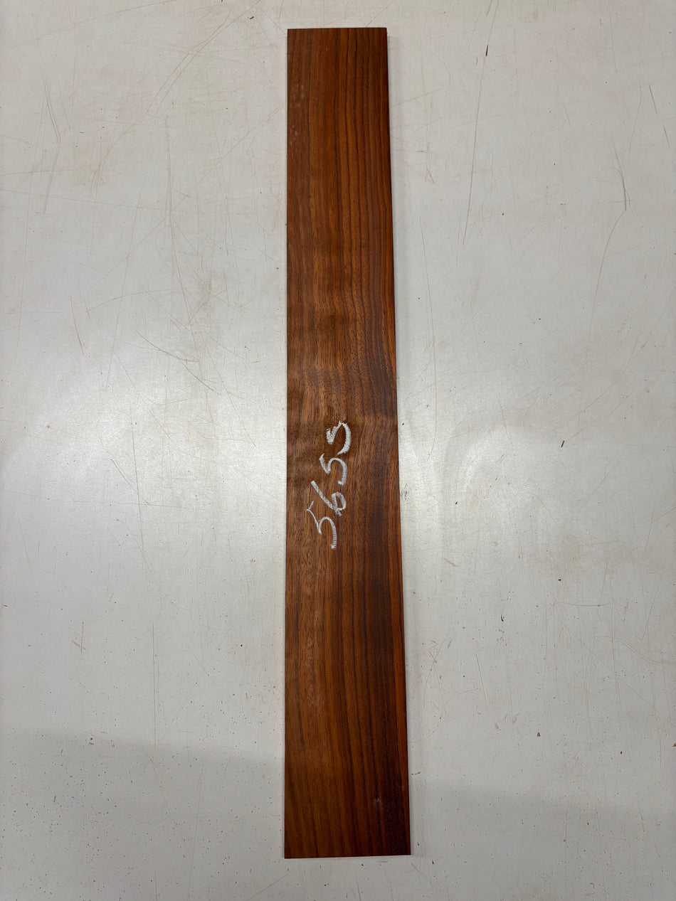 1 Piece, Padauk Thin Stock Lumber 31"x4"x3/8"#5655