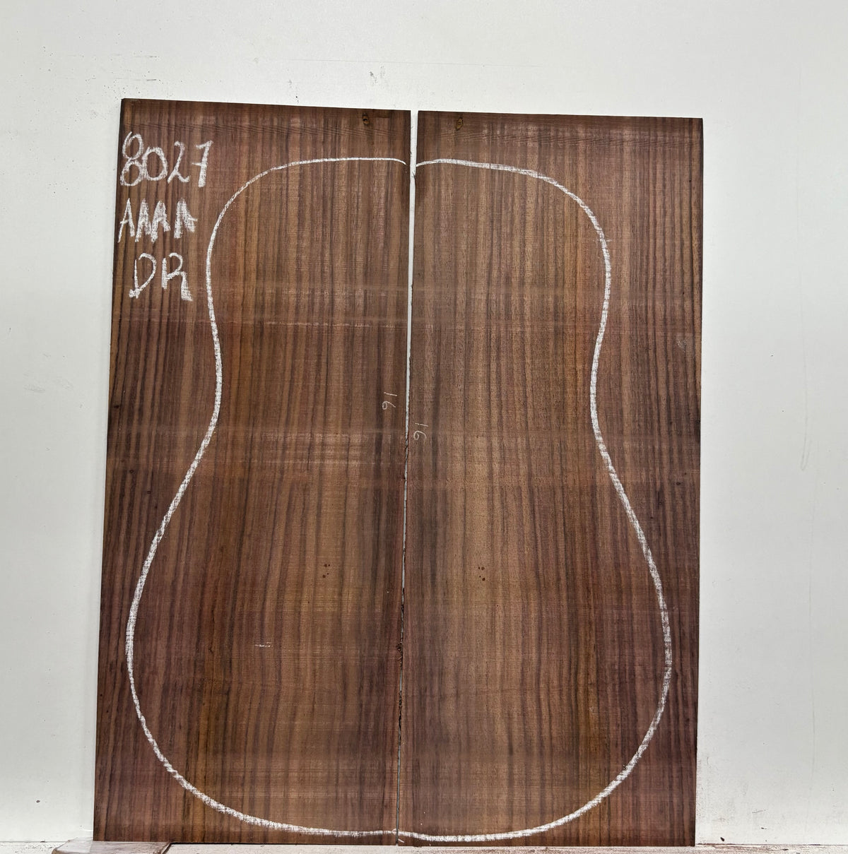 East Indian Rosewood Dreadnought Guitar Back Set #8027 - Exotic Wood Zone
