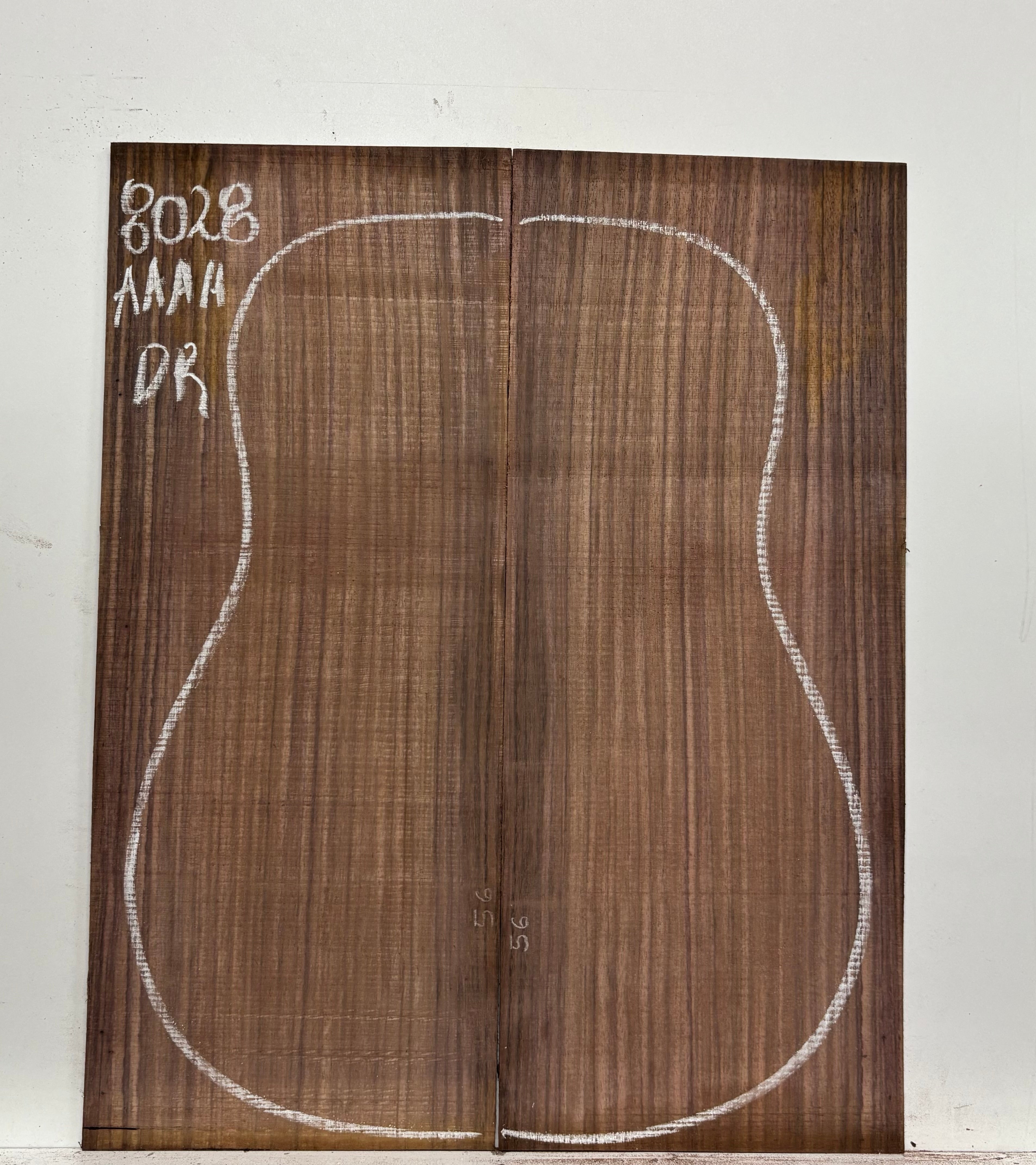 East Indian Rosewood Dreadnought Guitar Back Set #8028 - Exotic Wood Zone