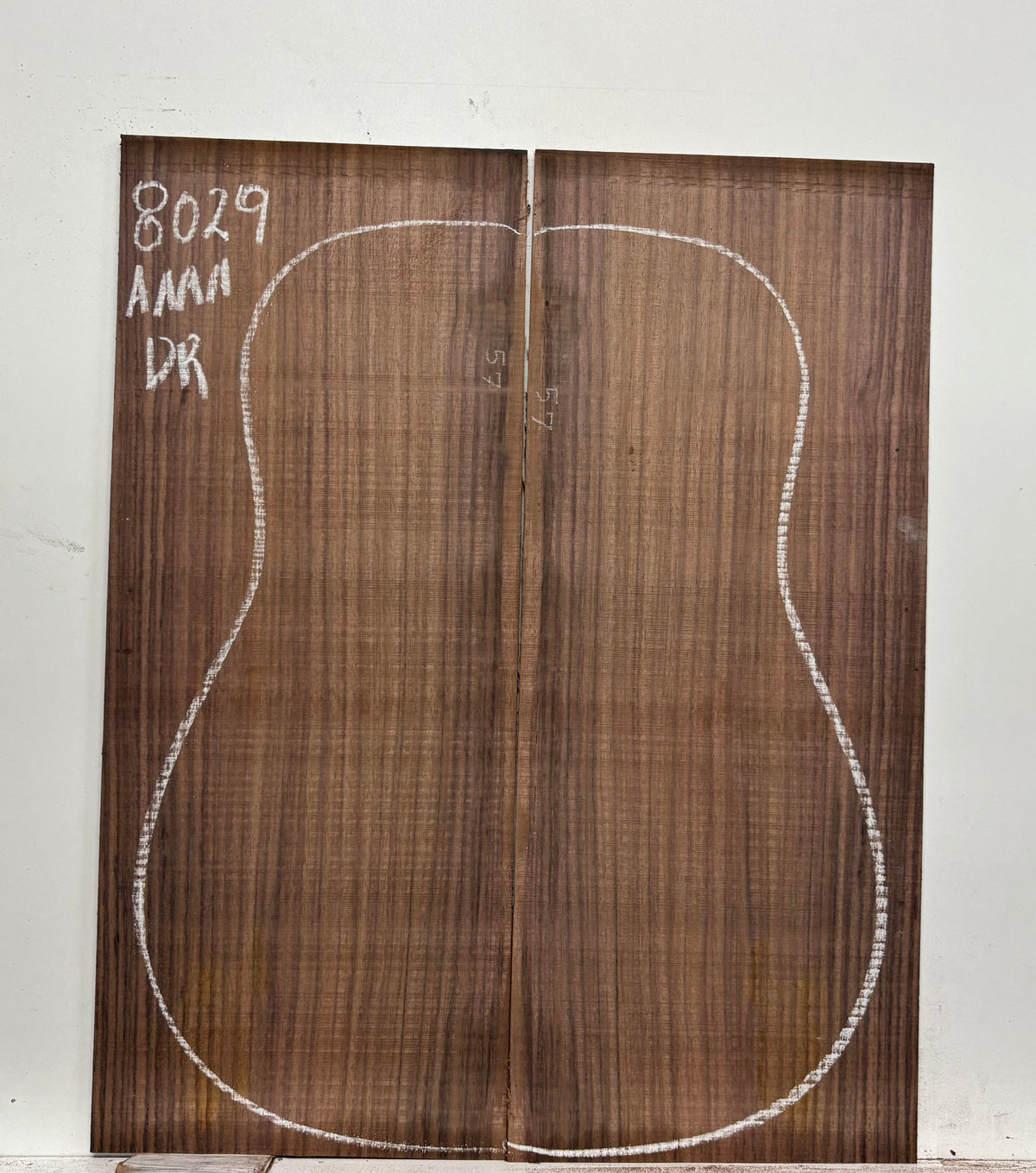 East Indian Rosewood Dreadnought Guitar Back Set #8029 - Exotic Wood Zone