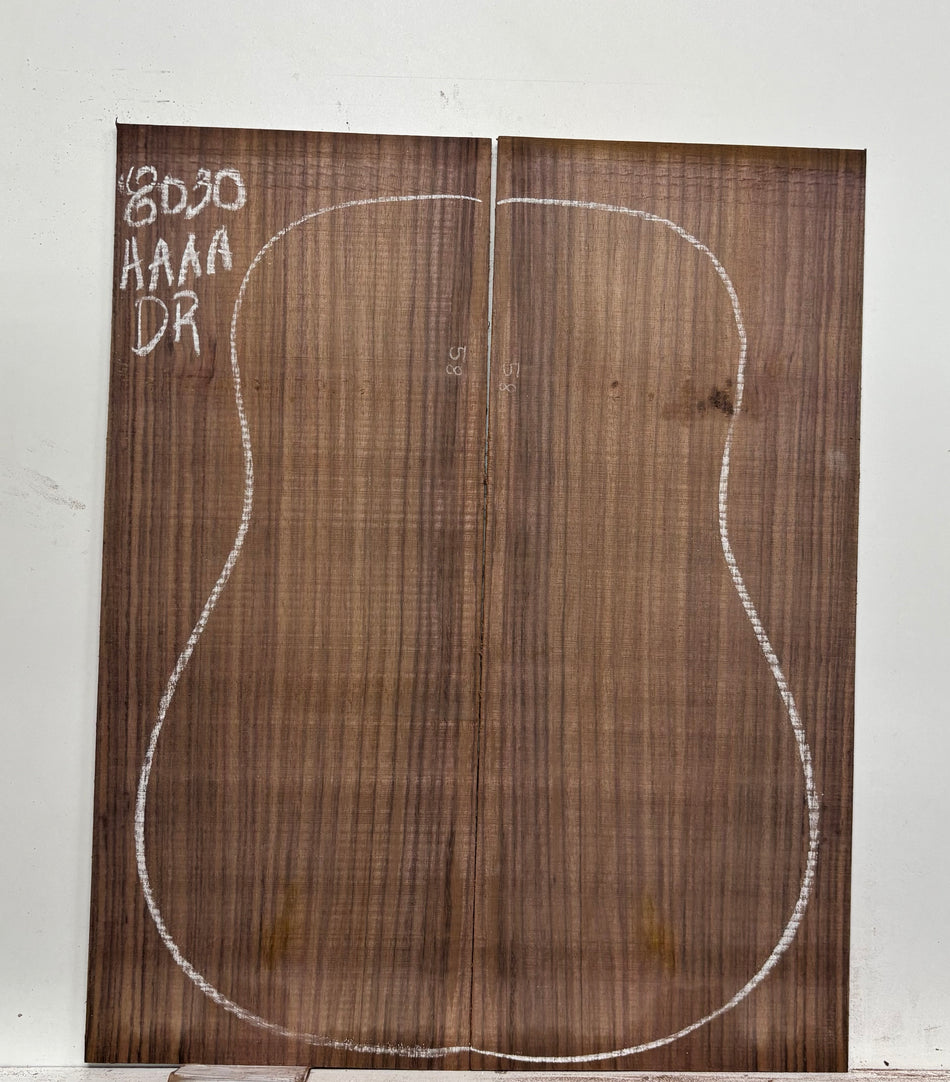 East Indian Rosewood Dreadnought Guitar Back Set #8030 - Exotic Wood Zone
