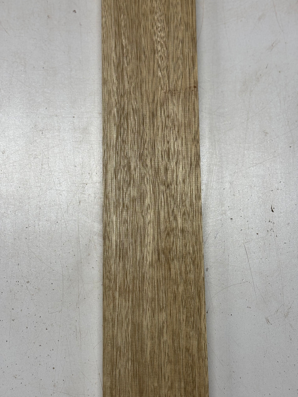 1 Piece, White Limba Thin Stock Lumber 37"x3"x5/8"#5663