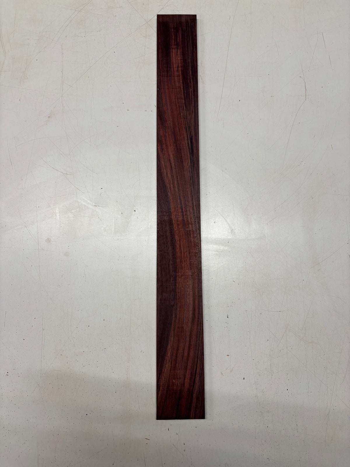 1 Piece, Royal Indian Rosewood Fingerboard Blank 28"x3"x3/8"#7757 - Exotic Wood Zone