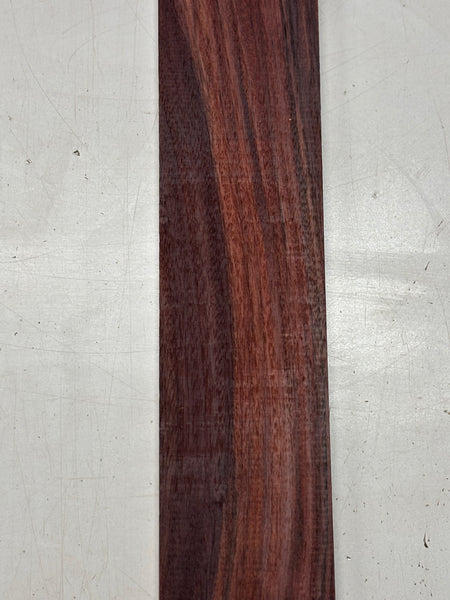 1 Piece, Royal Indian Rosewood Fingerboard Blank 28"x3"x3/8"#7757 - Exotic Wood Zone