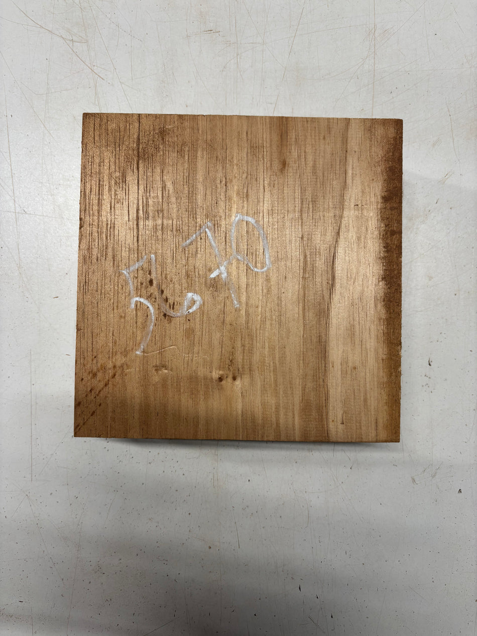 1 Piece, Spanish Cedar Bowl Blank  8"x8"x2-7/8"#5670