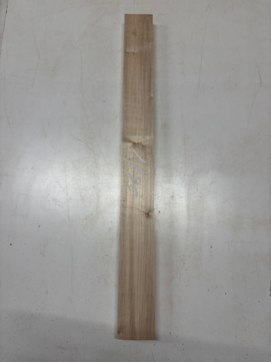 1 Piece, Ambrosia Maple Guitar Neck Blank 30"x2-7/8"x1-1/4"#5671