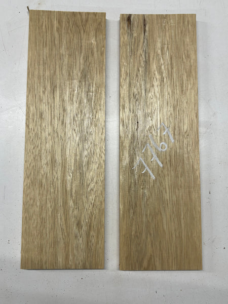 2 Pack, White Limba Thin Stock Lumber 18"x5-1/2"x3/4" , 18"x5-1/2"x7/8"#7767 - Exotic Wood Zone