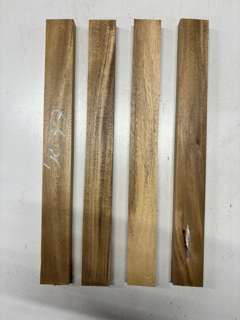 4 Pack, Acacia Thin Stock Lumber  18"x1-7/8"x3/4"#5677