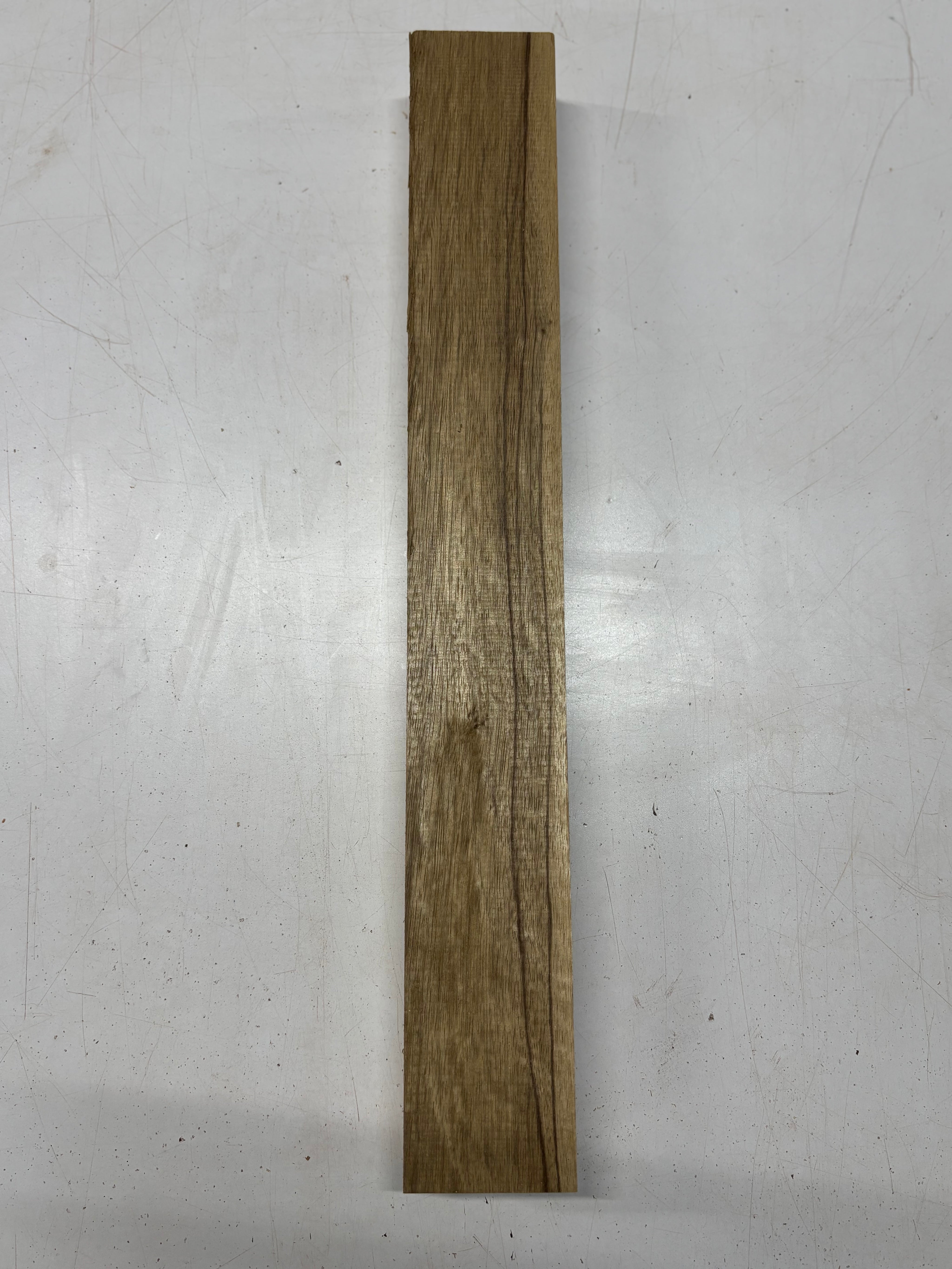 1 Piece, Black Limba Guitar Neck Blank 21-1/2"x2-7/8"x2"#7771 - Exotic Wood Zone
