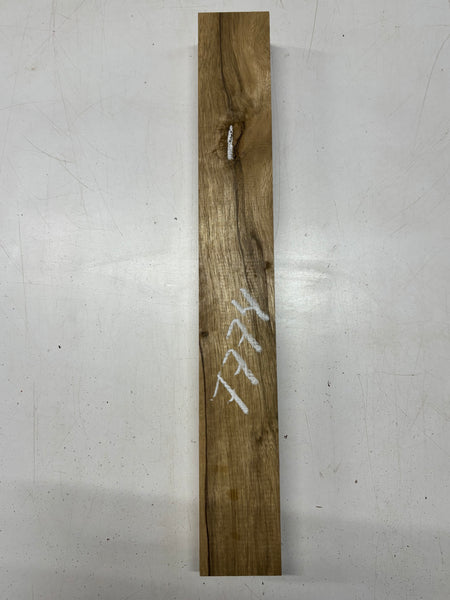 1 Piece, Black Limba Guitar Neck Blank  22"x2-7/8"x2"#7774 - Exotic Wood Zone