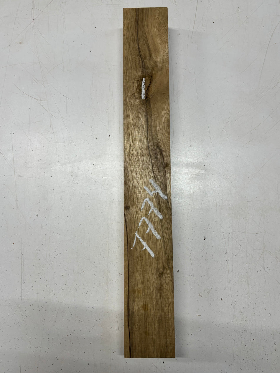 1 Piece, Black Limba Guitar Neck Blank  22"x2-7/8"x2"#7774 - Exotic Wood Zone